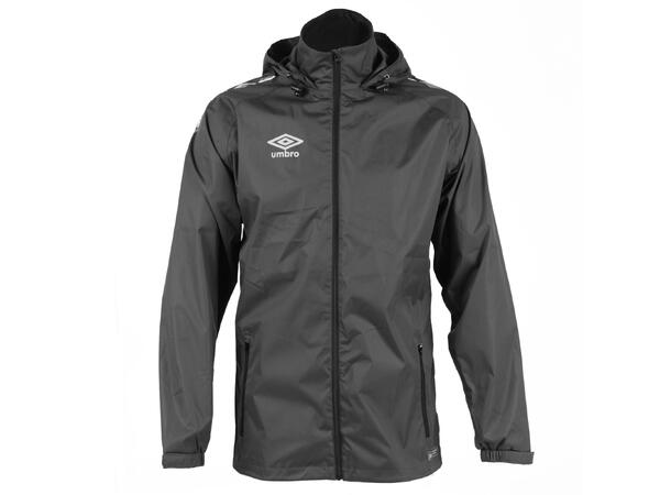 UMBRO UX-1 Rain Jacket Sort 3XL Regnjakke i behagelig kvalitet 